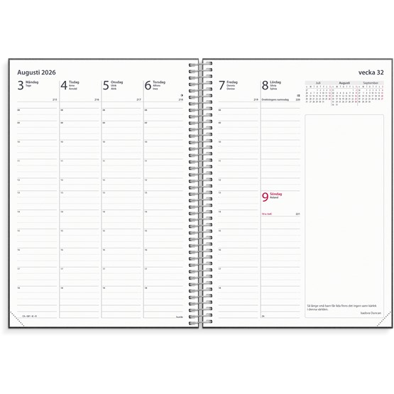 Kalender 2026 Business VIP refill