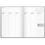 Kalender 2026 Företagarkalendern svart konstläder