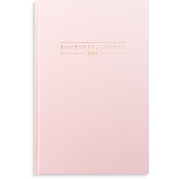 Kalender 2025 Kontorskalender rosa
