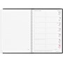 Kalender 2026 Stor Veckokalender svart konstläder
