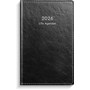 Kalender 2026 Lilla Agendan svart konstläder