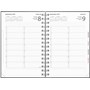Tidkalender 2027 svart kartong