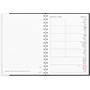 Kalender 2026 Liten Veckokalender svart plast