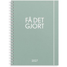 Kalender Få det gjort 2027 grön