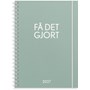 Kalender Få det gjort 2027 grön