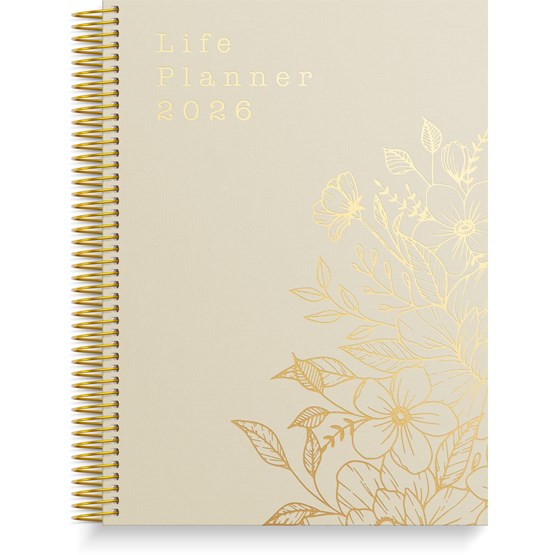 Kalender 2026 Life Planner Bloom