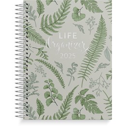 Kalender 2025 Life Organizer grön