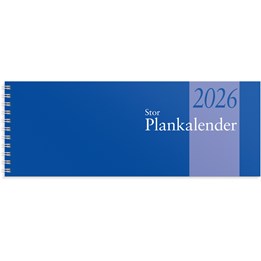Kalender 2026 Stor Plankalender