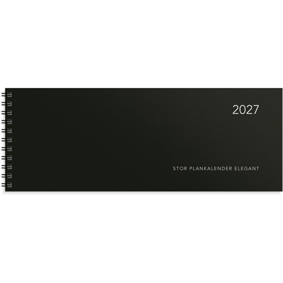 Stor Plankalender Elegant 2027