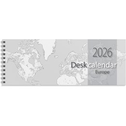 Kalender 2026 Desk calendar Europe