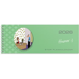 Kalender 2026 Stor Plankalender Humor