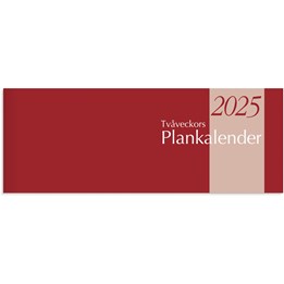 Kalender 2025 Tvåveckors Plankalender