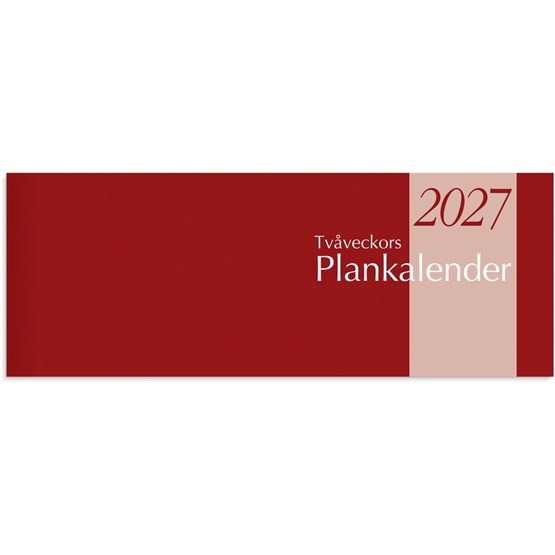 Tvåveckors Plankalender 2027