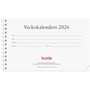 Kalender 2026 Veckokalendern refill