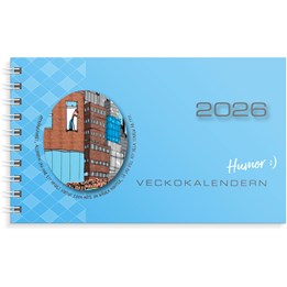 Kalender 2026 Veckokalendern Humor