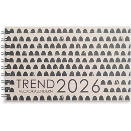 Kalender 2026 Veckokalendern Trend