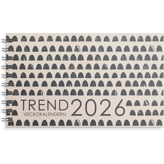 Kalender 2026 Veckokalendern Trend