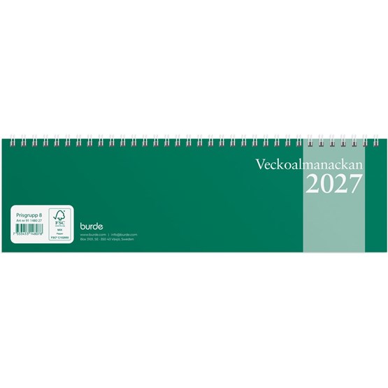 Veckoalmanackan 2027