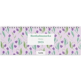 Kalender 2025 Bordsalmanackan Mönster