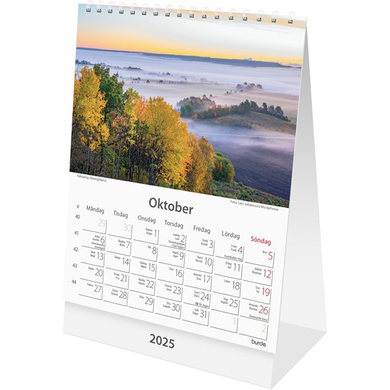 Kalender 2025 Bordskalender Sverige