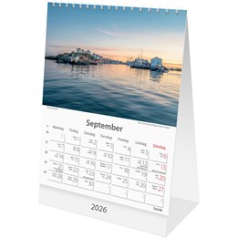 Kalender 2026 Bordskalender Sverige