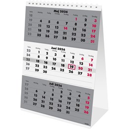 Kalender 2026 Bordskalender Triplaner