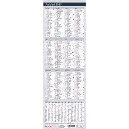 Kalender 2025 Årsblad