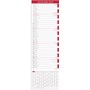 Kalender 2025 Stor Bordskalender flik