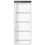 Liten Bordskalender Elegant 2027
