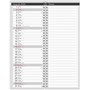 Kalender 2026 Bordskalender Elegant spiral