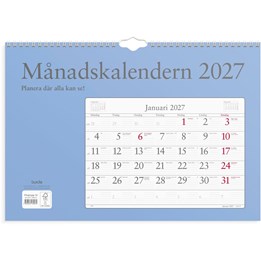 Månadskalendern 2027