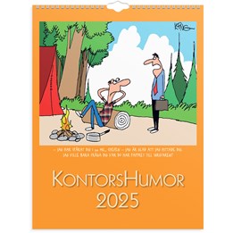 Väggkalender 2025 Kontorshumor