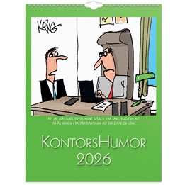 Väggkalender 2026 Kontorshumor