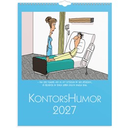 Väggkalender 2027 Kontorshumor