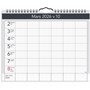 Väggkalender 2026 Väggagenda A4