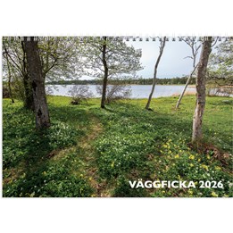 Väggkalender 2026 Väggficka