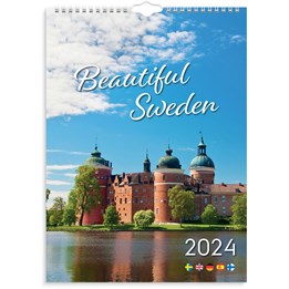 Väggkalender 2024 Beautiful Sweden