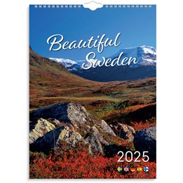 Väggkalender 2025 Beautiful Sweden