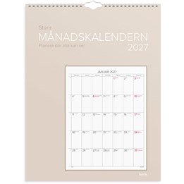 Stora Månadskalendern 2027