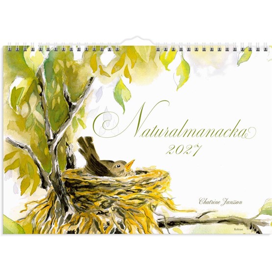 Väggkalender 2027 Naturalmanacka