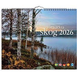 Väggkalender 2026 Vår vackra skog