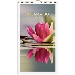 Väggkalender 2026 Dream & Do