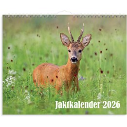 Väggkalender 2026 Jaktkalender