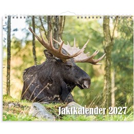 Väggkalender 2027 Jaktkalender