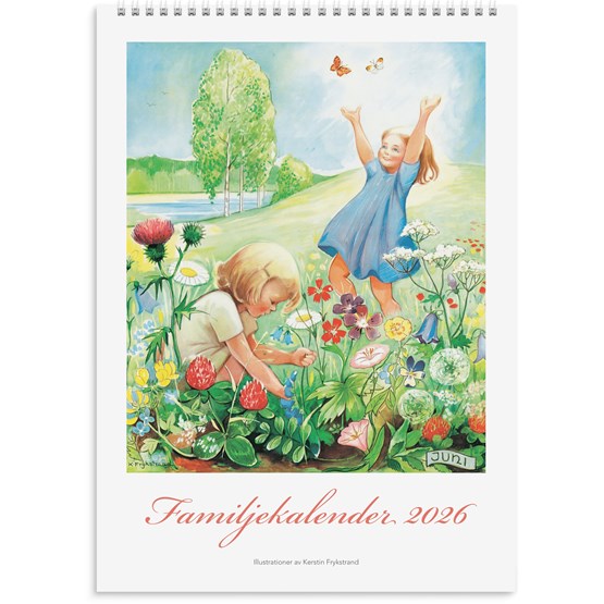 Familjekalender 2026 Kerstin Frykstrand