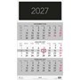 Väggkalender 2027 Triplaner Elegant