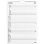 Familjekalender 2027 Black and white 2 kolumner