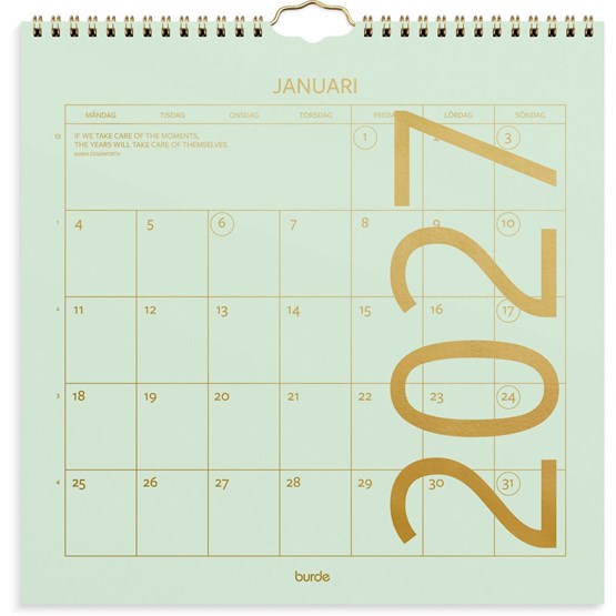 Väggkalender 2027 Color