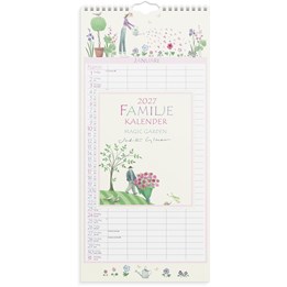 Familjekalender 2027 Magic Garden