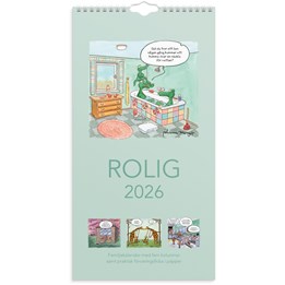 Familjekalender 2026 Rolig
